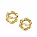 14K Yellow 12 mm Earring Jackets